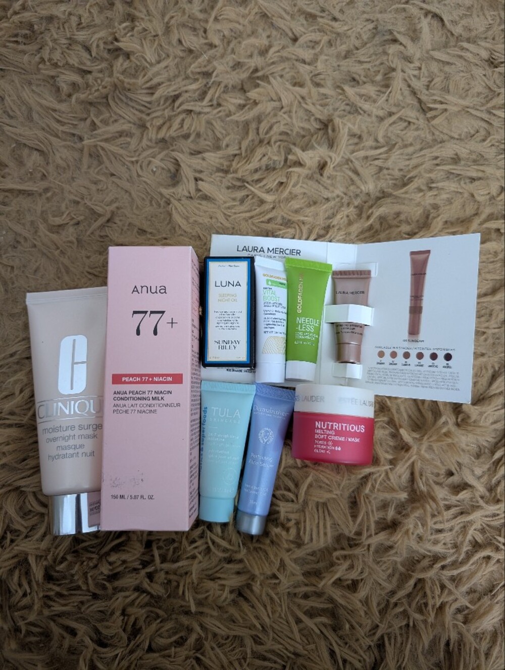 Luxury Skincare Bundle x9 | Sunday Riley Goldfaden Clinique Tula Anua + More NIB